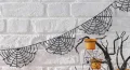 Halloween Spider Web Bunting Crochet Pattern step 1