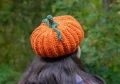 Pumpkin Plush Hat Crochet Pattern step 1