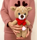 Plush Forest Deer Amigurumi Pattern step 1