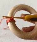 Sleepy Fox Rattle Toy Amigurumi Pattern step 2