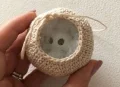 Sleepy Fox Rattle Toy Amigurumi Pattern step 3