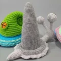 Crochet Snail Stacking Toy Amigurumi Pattern step 4