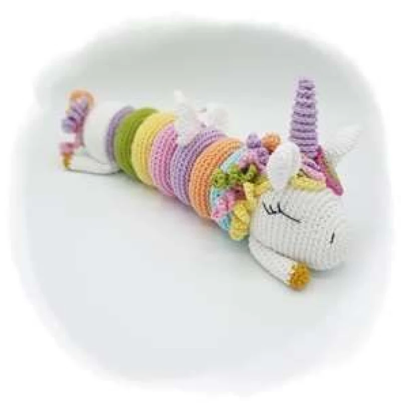 Complimentary Intermediate crochet pattern: Tiffy the Sleepy Unicorn Amigurumi Pattern - Simple to follow guide