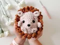 Herbie Hedgehog Amigurumi Pattern step 1