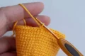 Crochet Christmas Bells Holiday Ornament Pattern step 3