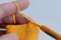 Crochet Christmas Bells Holiday Ornament Pattern step 4